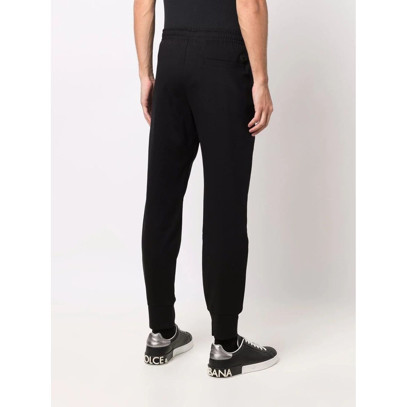 EMPORIO ARMANI side-zip pocket track pants