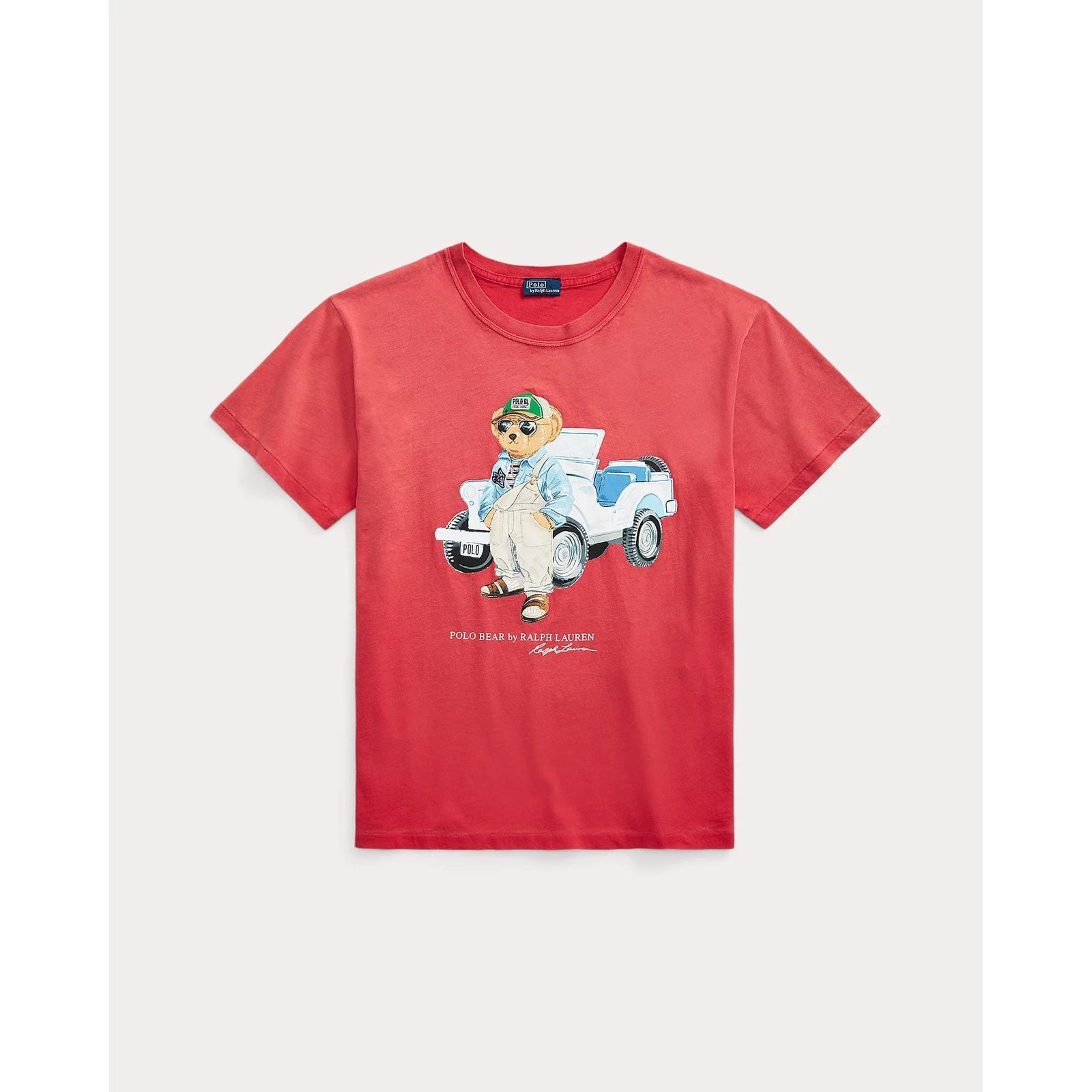 POLO RALPH LAUREN POLO BEAR COTTON JERSEY T-SHIRT