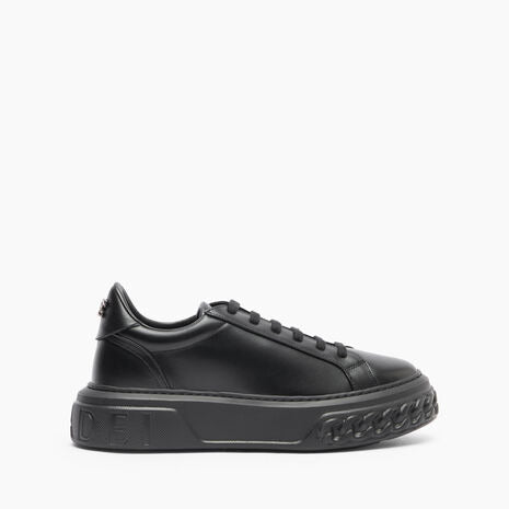 CASADEI Off Road Leather Sneakers