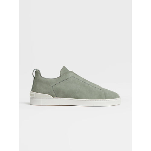 Load image into Gallery viewer, ZEGNA SUEDE TRIPLE STITCH™ LOW TOP SNEAKERS
