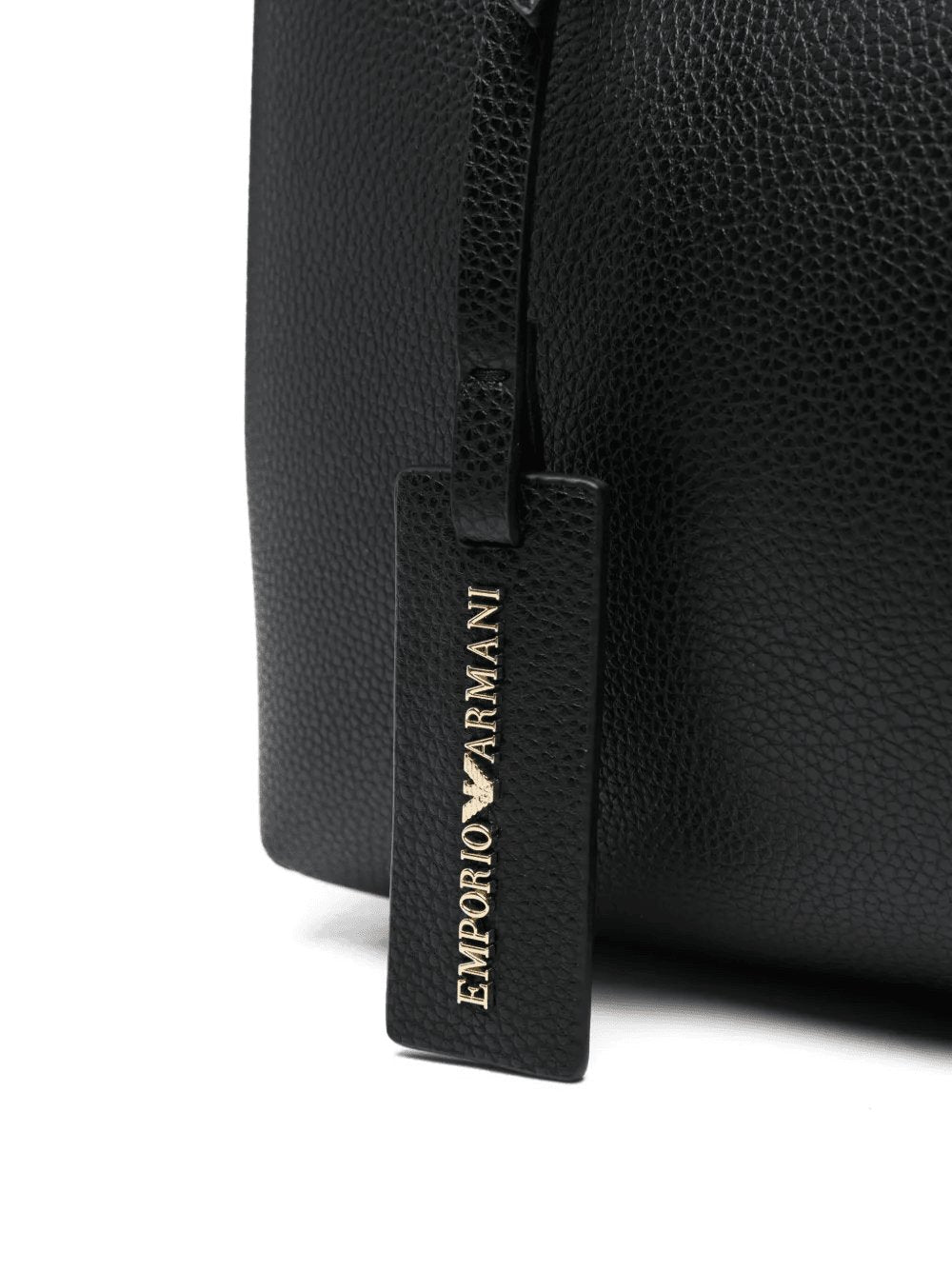 EMPORIO ARMANI logo-debossed tote bag