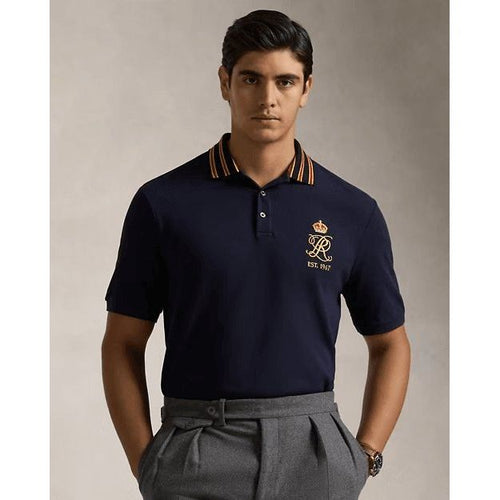 Load image into Gallery viewer, RALPH LAUREN Classic Fit Crest Mesh Polo Shirt
