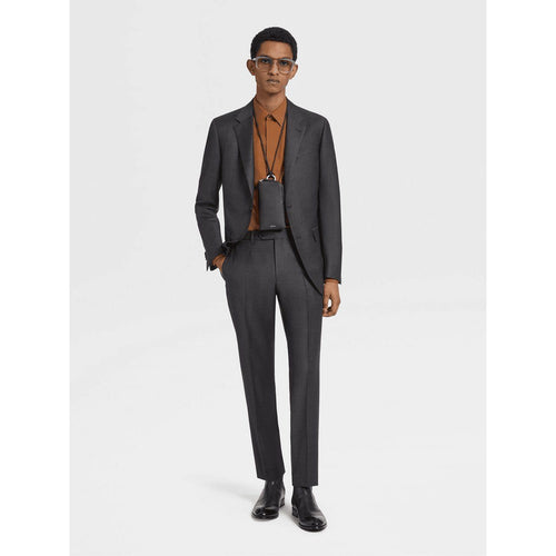 Load image into Gallery viewer, ZEGNA DARK GREY TROFEO™ WOOL SUIT
