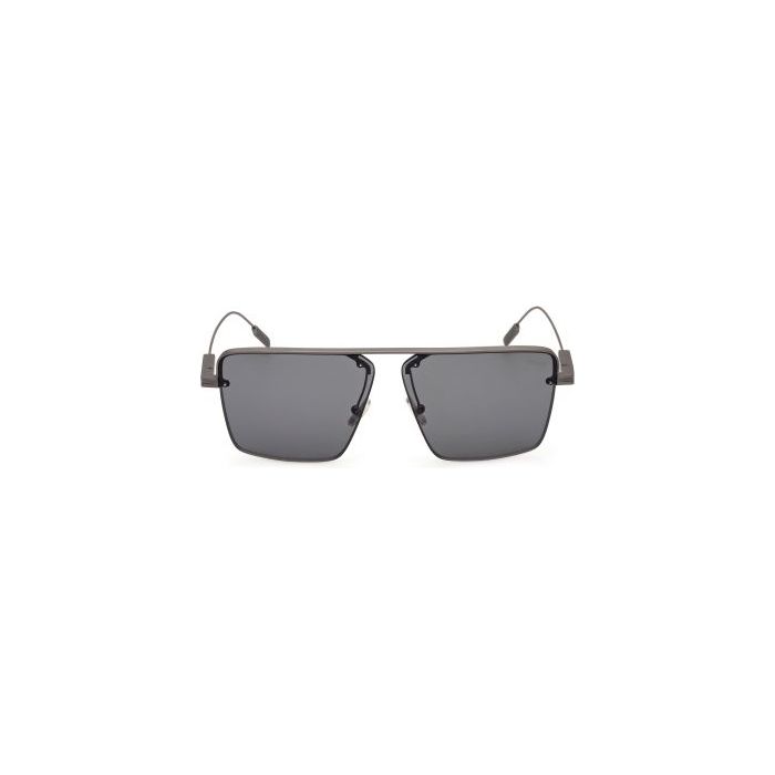 ZEGNA BLACK GOLD METAL SUNGLASSES