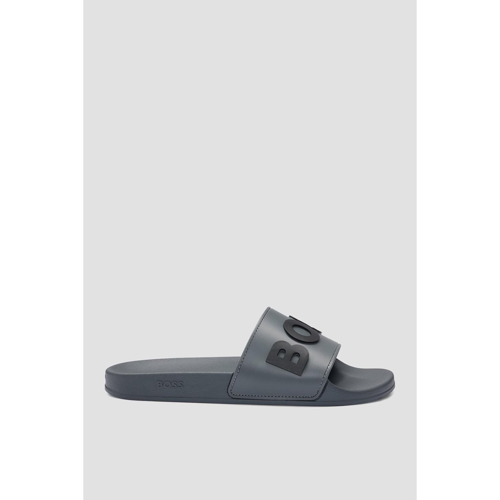BOSS SLIDER SANDALS MADE IN ITALY WITH EMBOSSED LOGO - Yooto