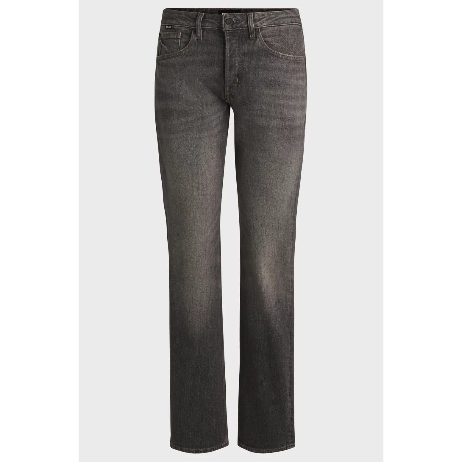 BOSS GREY JEANS IN STRETCH DENIM