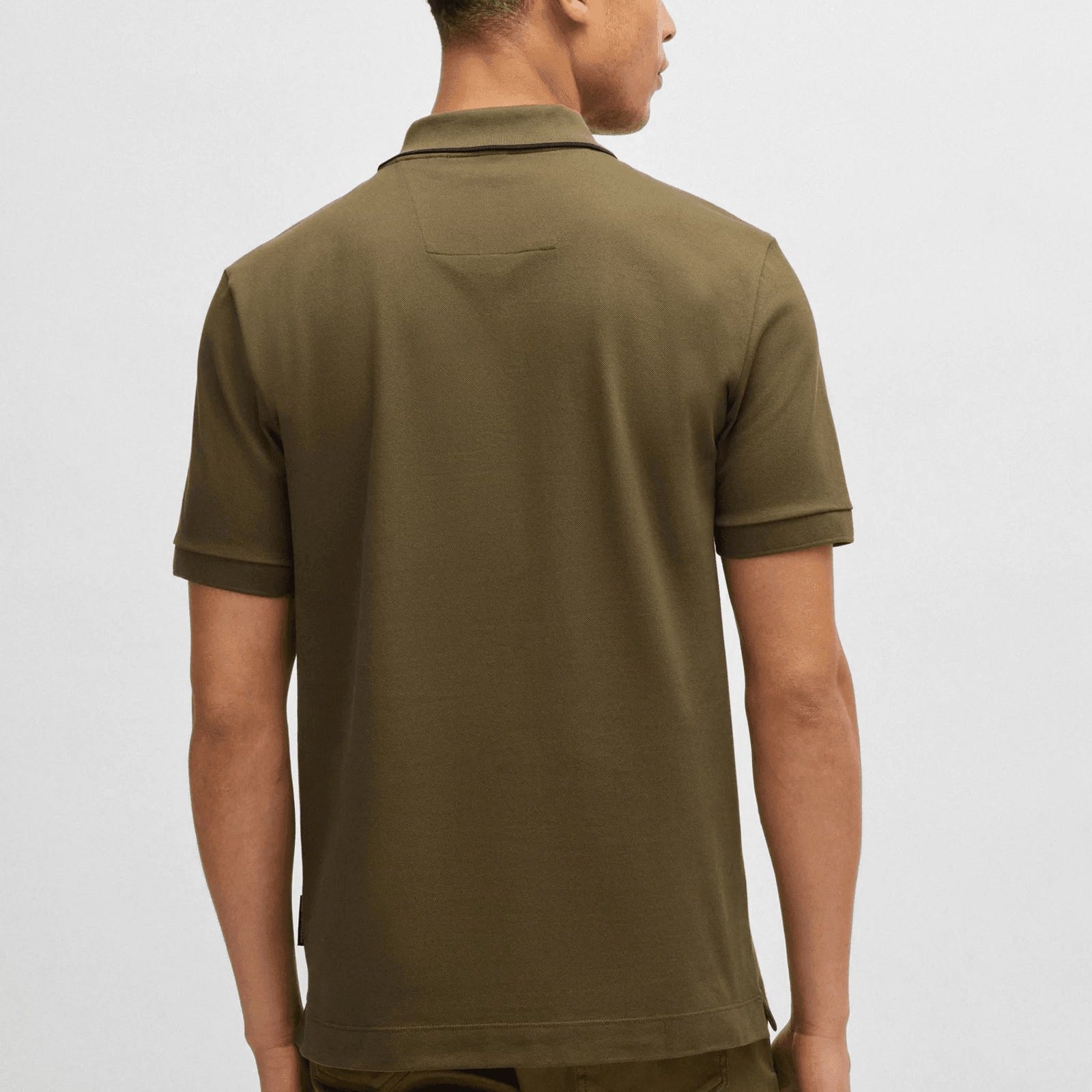 BOSS Porsche x BOSS stretch-cotton polo shirt