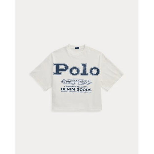 Load image into Gallery viewer, RALPH LAUREN Logo Cotton Jersey T-Shirt
