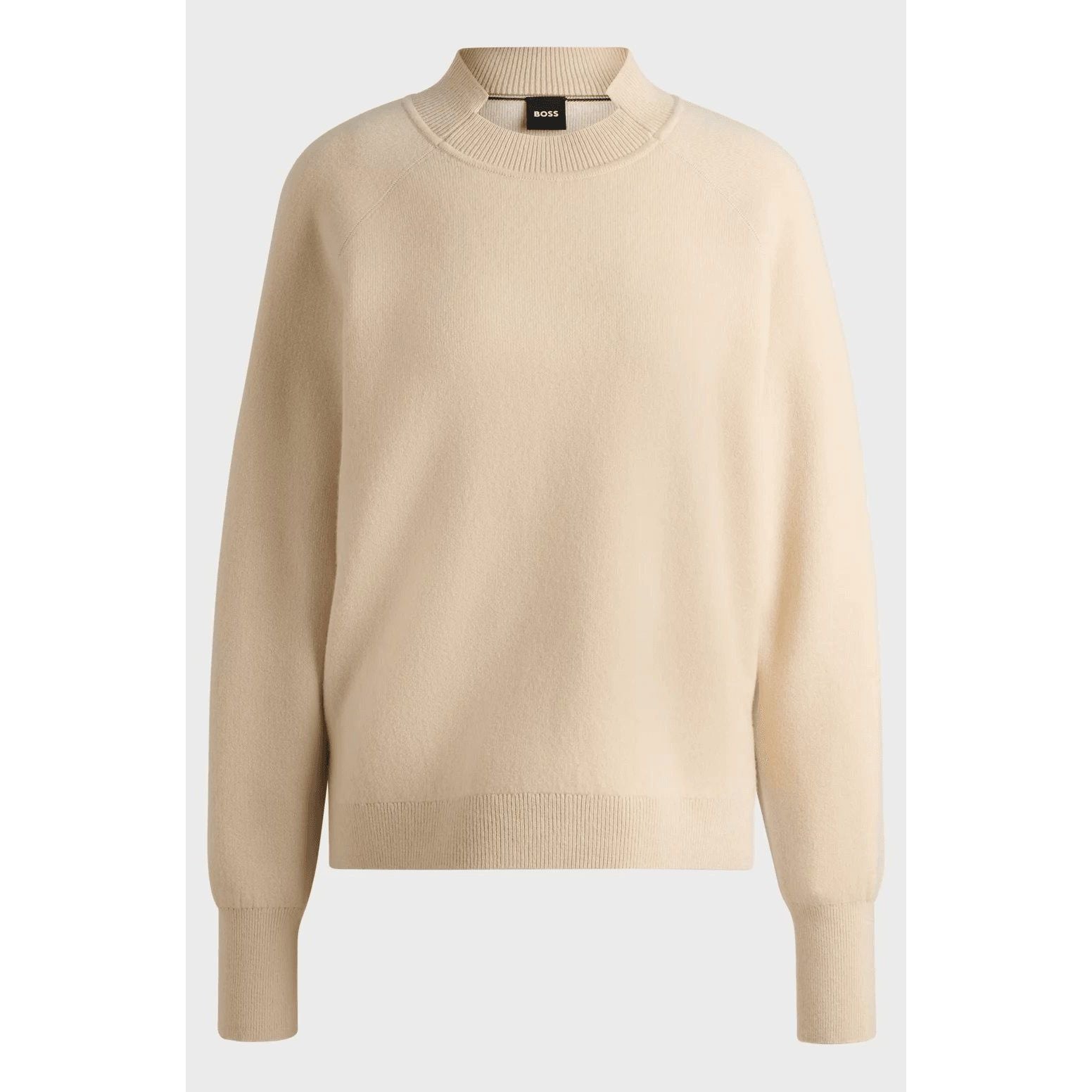 BOSS KNITTED SWEATER IN VIRGIN WOOL AND CASHMERE