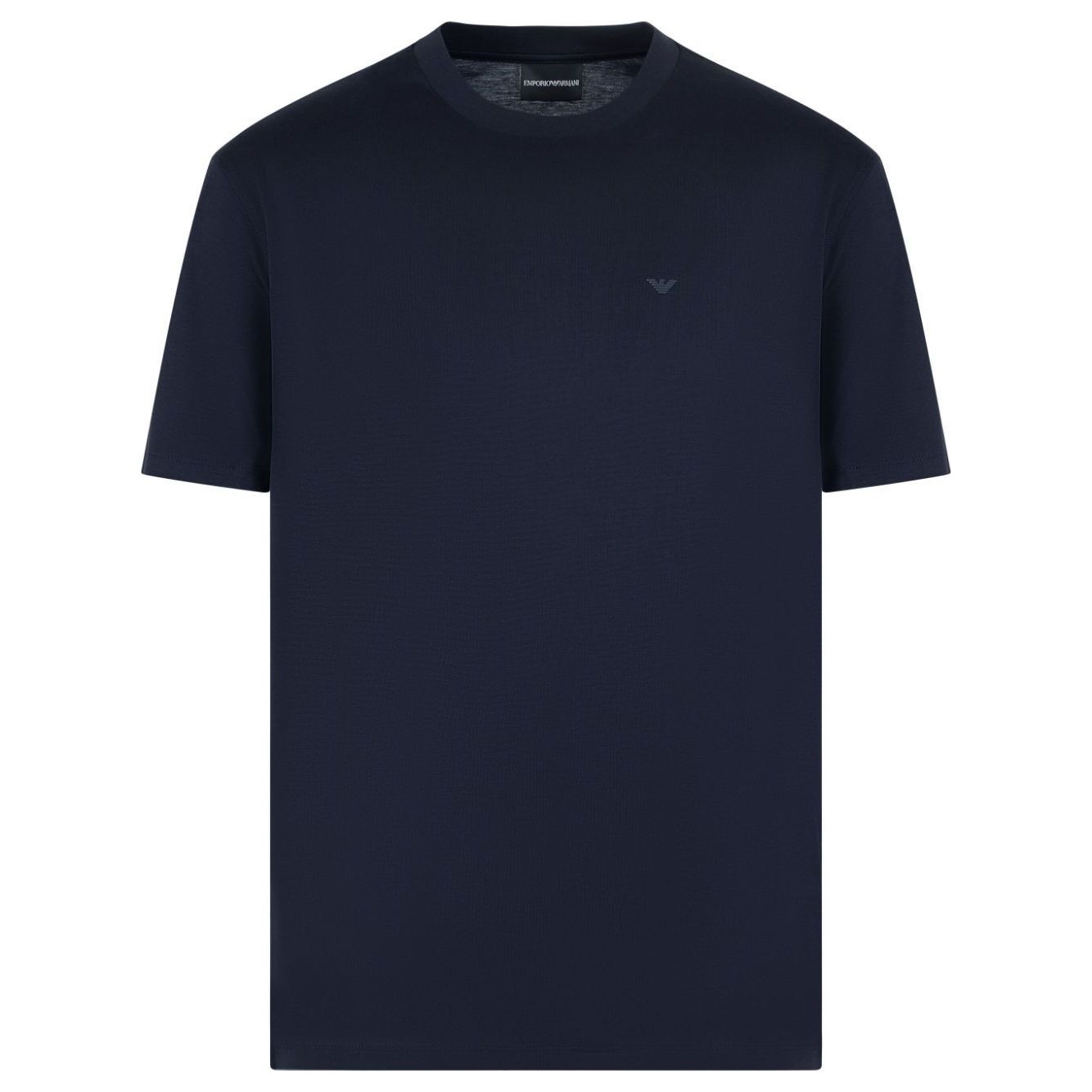 EMPORIO ARMANI logo-patch T-shirt