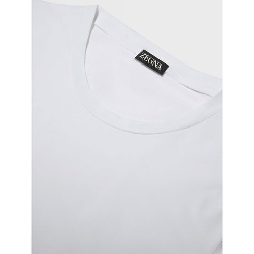 Load image into Gallery viewer, ZEGNA WHITE STRETCH COTTON T-SHIRT
