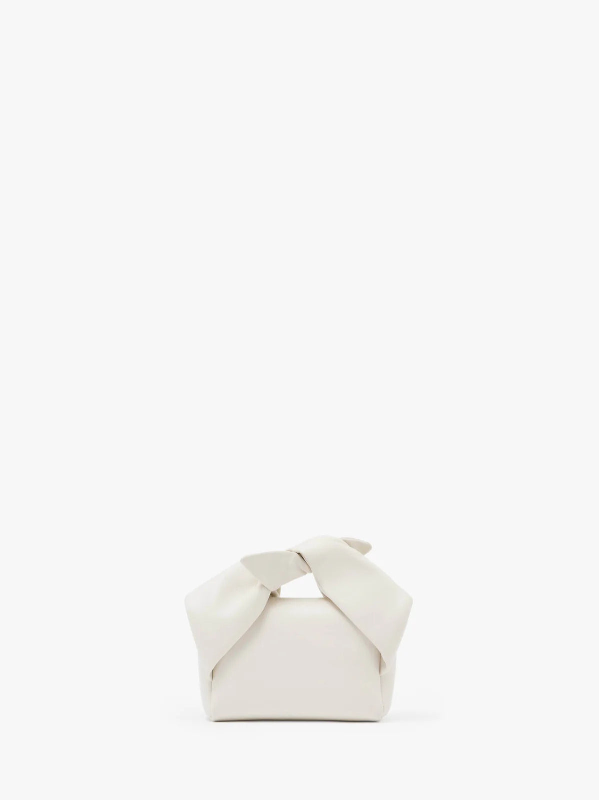 JW Anderson SMALL BOW TWISTER - LEATHER TOP HANDLE BAG