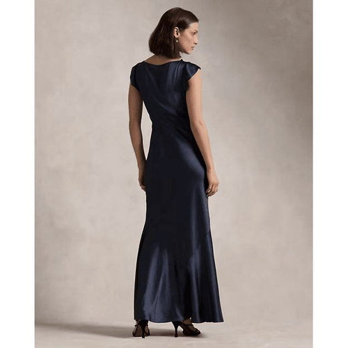 Load image into Gallery viewer, RALPH LAUREN Double-Faced Satin Dress
