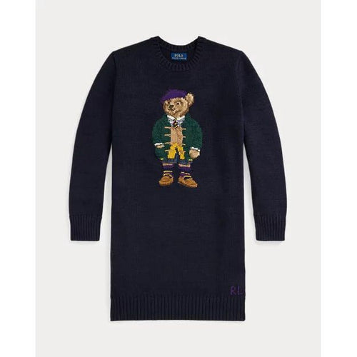 Load image into Gallery viewer, RALPH LAUREN Polo Bear Jumper Dress
