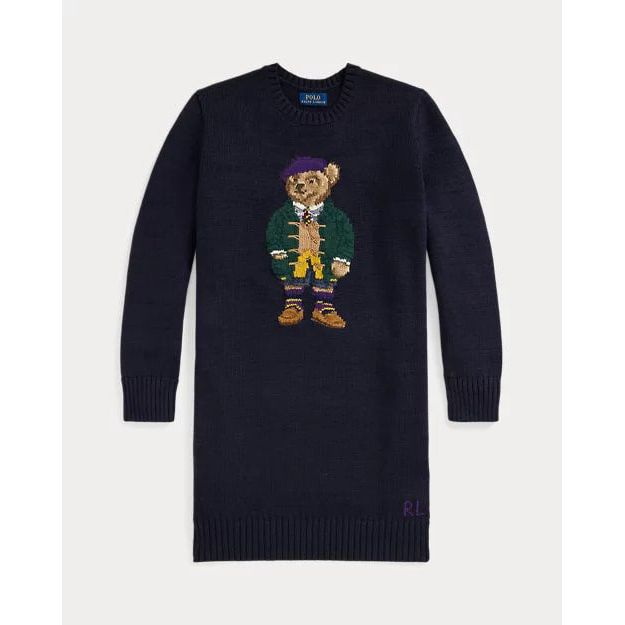 RALPH LAUREN Polo Bear Jumper Dress