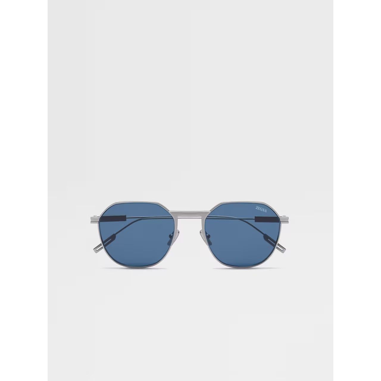 ZEGNA PALLADIUM METAL SUNGLASSES