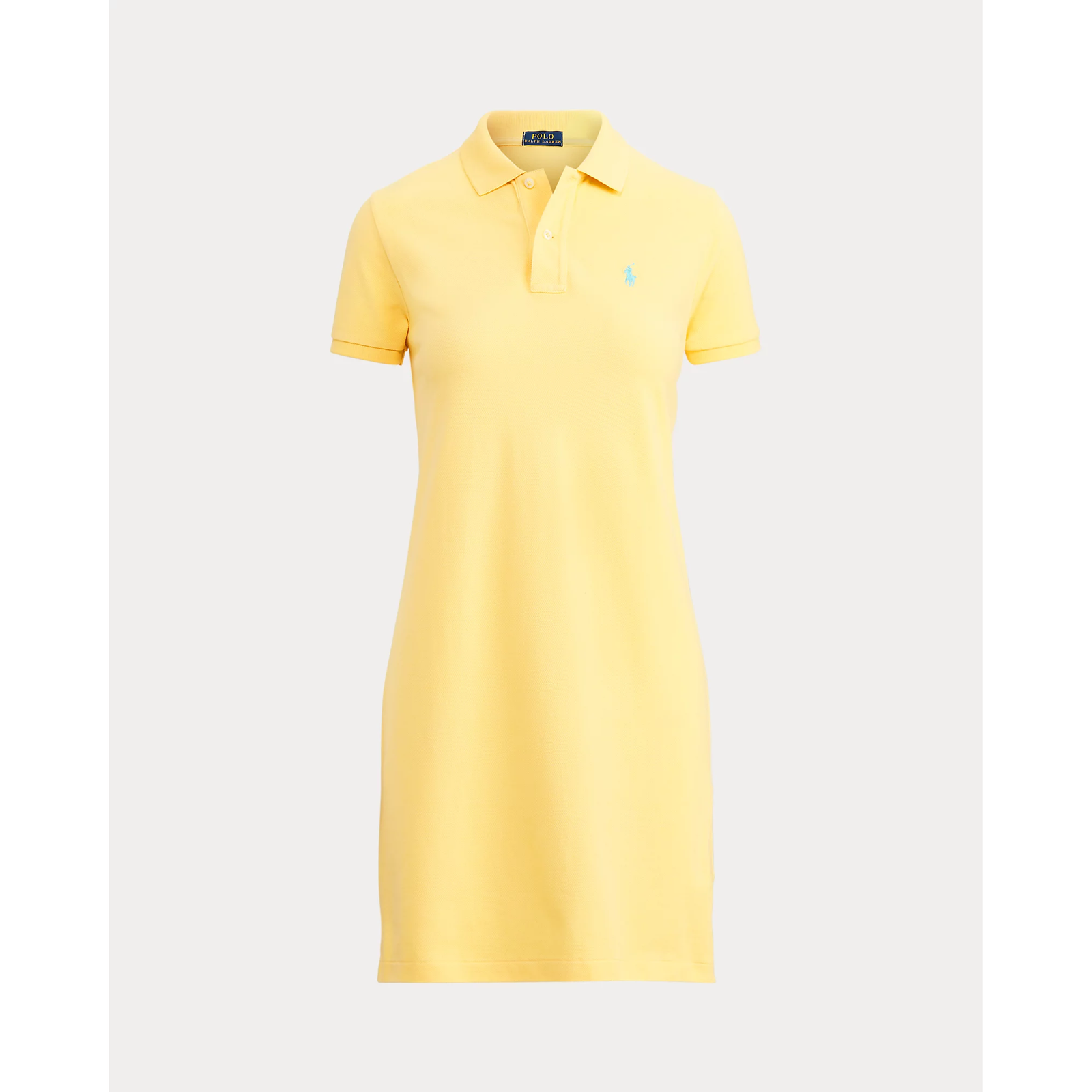 POLO RALPH LAUREN COTTON MESH POLO DRESS