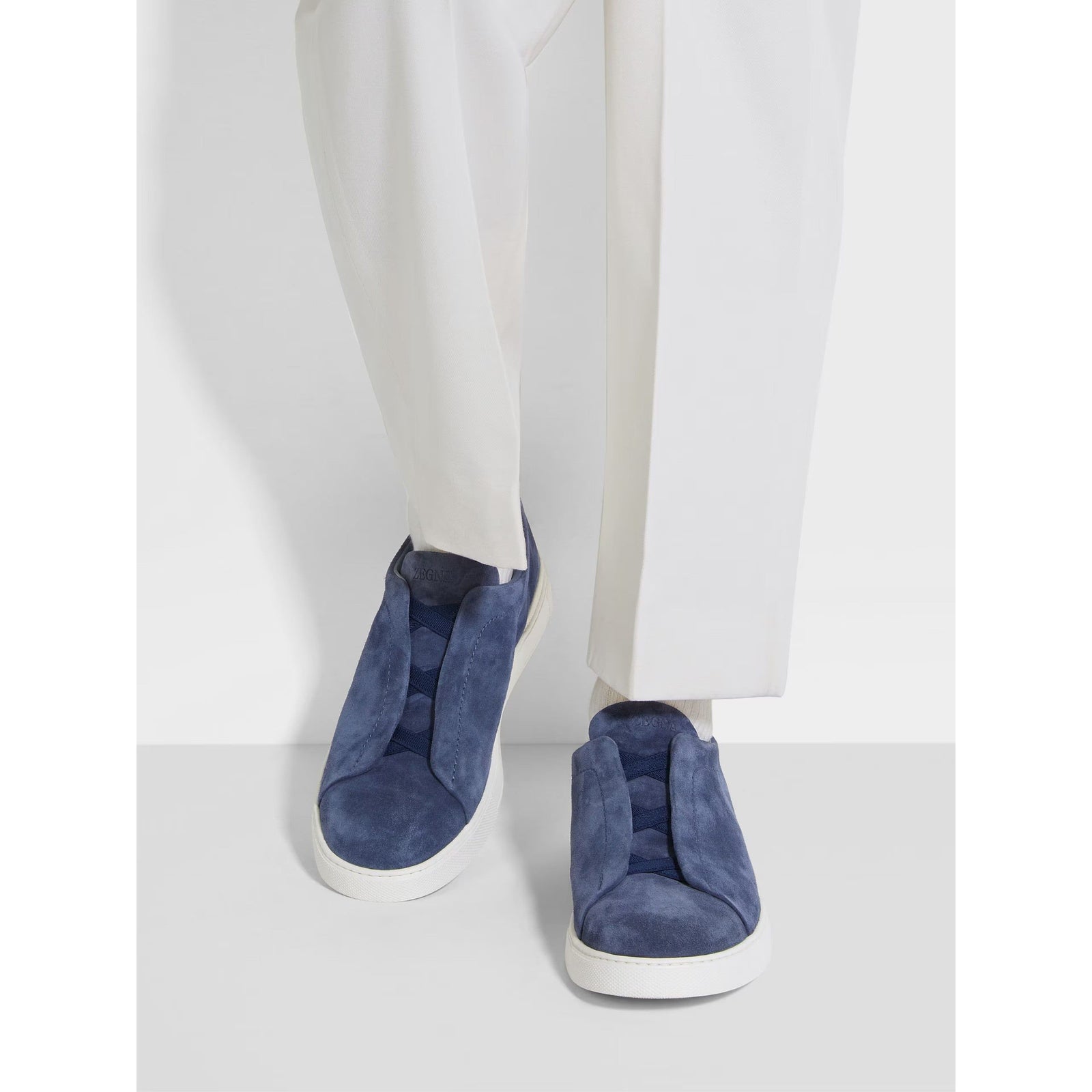 ZEGNA SUEDE TRIPLE STITCH™ SNEAKERS