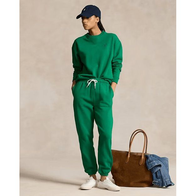 RALPH LAUREN Fleece Crewneck Sweatshirt