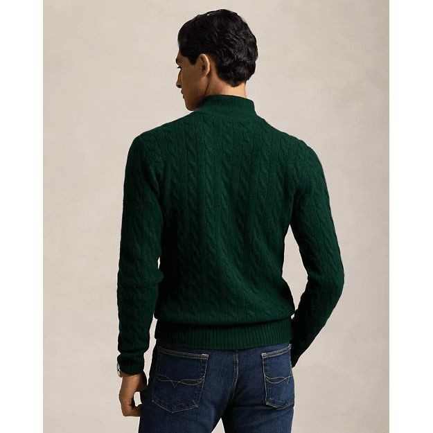 RALPH LAUREN Cable-Knit Wool-Cashmere Jumper