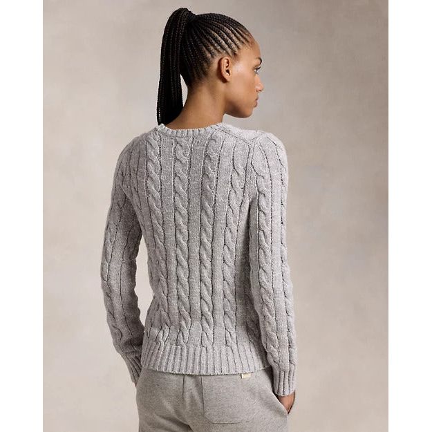 RALPH LAUREN Cable-Knit Ragg Cotton Crewneck Jumper