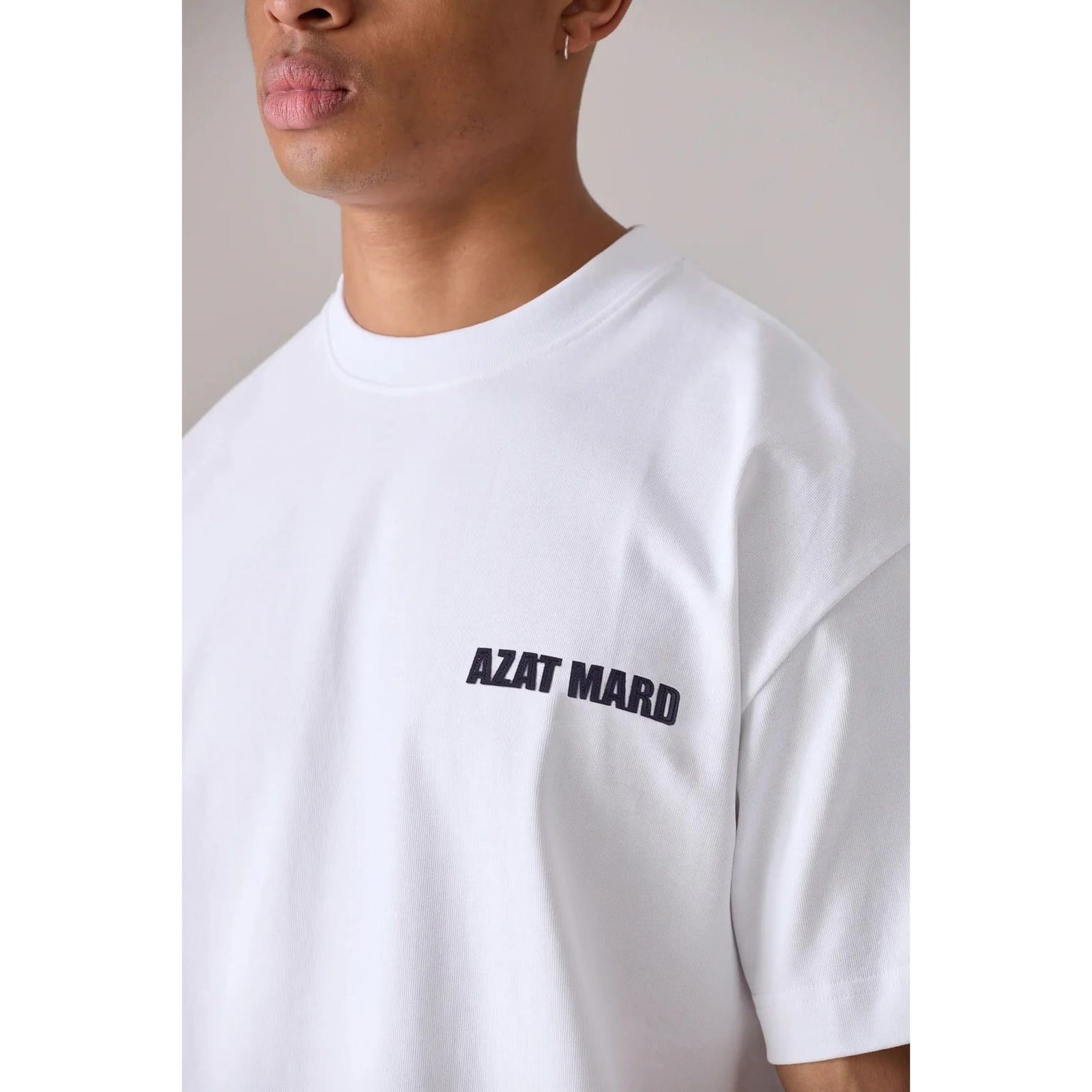 AZAT MARD WHITE CREST T-SHIRT