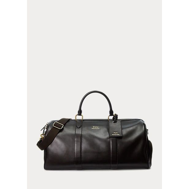 Ralph lauren leather duffle bag online