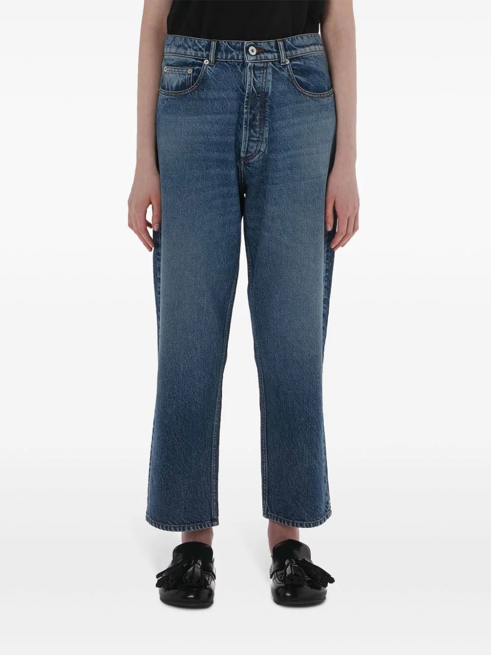 JW Anderson cropped straight-leg jeans