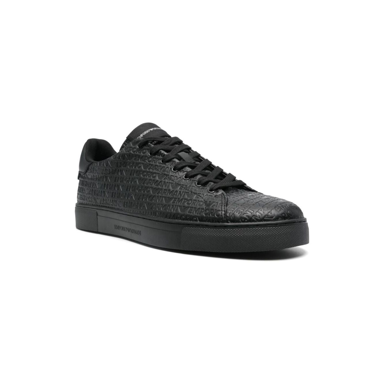 EMPORIO ARMANI debossed-logo sneakers