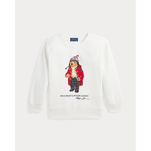 RALPH LAUREN Polo Bear Fleece Sweatshirt