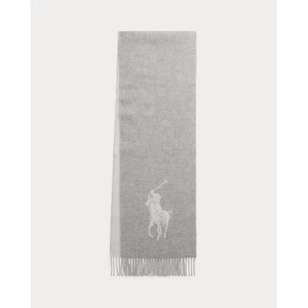 RALPH LAUREN Big Pony Wool Scarf