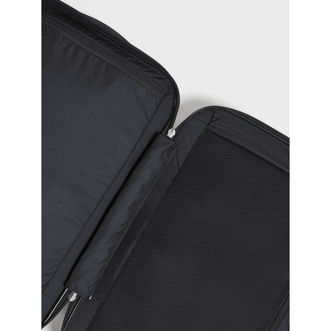 ZEGNA BLACK POLYCARBONATE TROLLEY