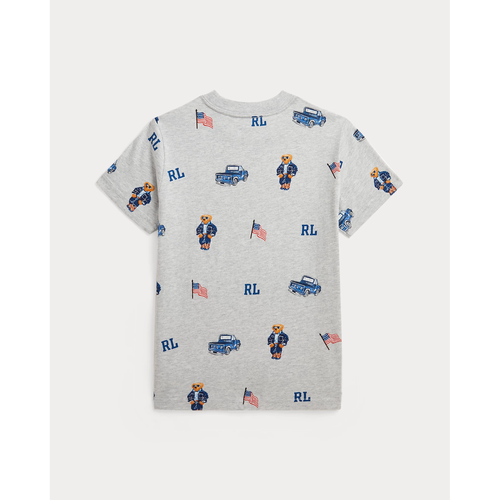 POLO RALPH LAUREN POLO BEAR COTTON JERSEY T-SHIRT