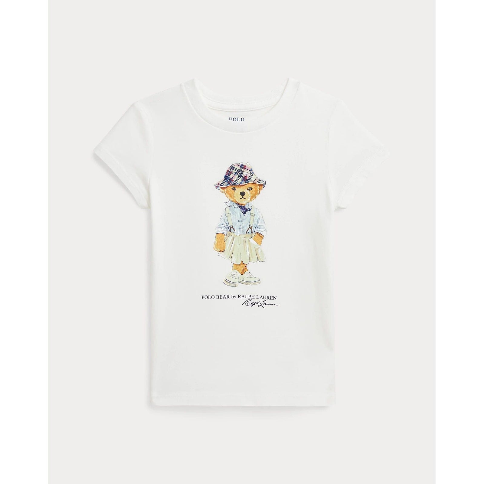 POLO RALPH LAUREN POLO BEAR COTTON JERSEY T-SHIRT