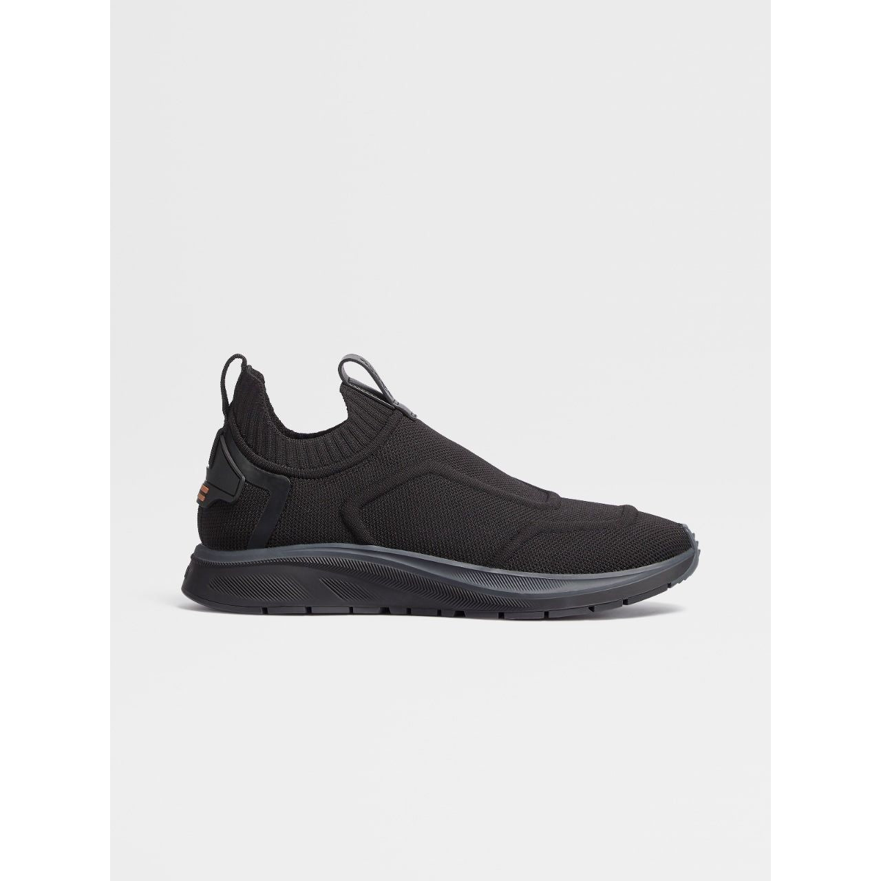 ZEGNA Black Techmerino™ Sock Slip-on Sneakers