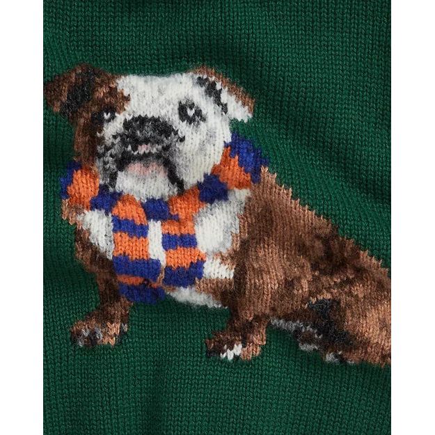 RALPH LAUREN Dog-Intarsia Jumper