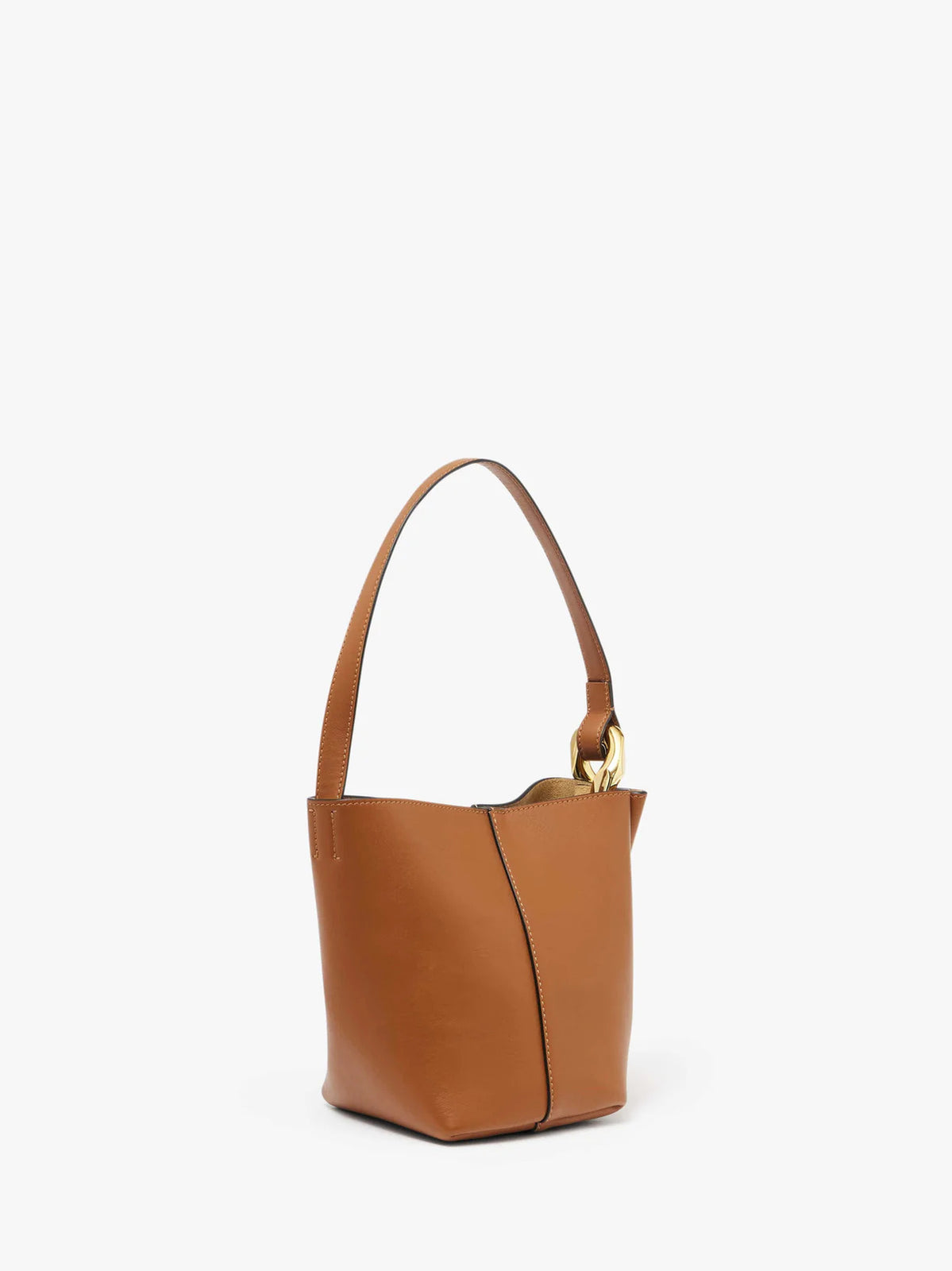 JW Anderson JWA CORNER BUCKET - LEATHER TOP HANDLE BAG