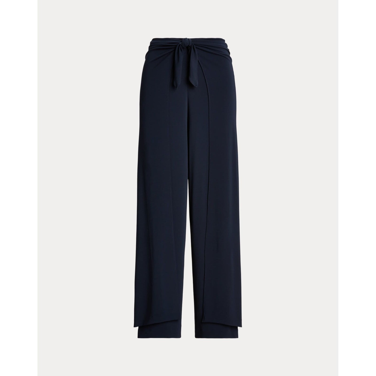 POLO RALPH LAUREN JERSEY WIDE-LEG WRAP TROUSER