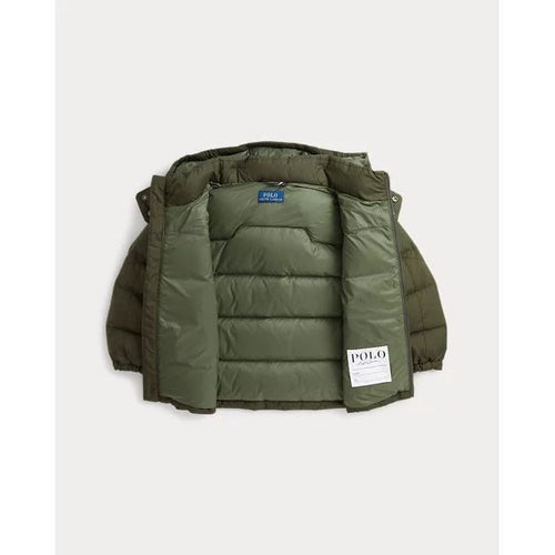 Load image into Gallery viewer, RALPH LAUREN Ripstop Down Hooded Jacket
