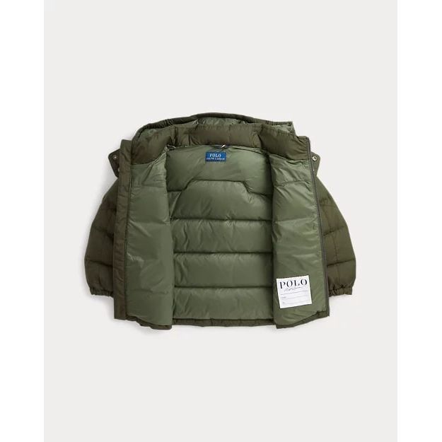 RALPH LAUREN Ripstop Down Hooded Jacket