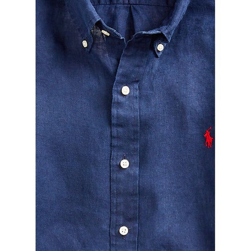 Load image into Gallery viewer, POLO RALPH LAUREN CUSTOM FIT LINEN SHIRT - Yooto
