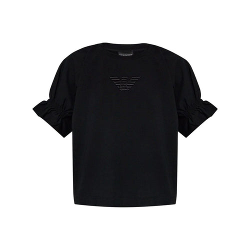 Load image into Gallery viewer, EMPORIO ARMANI logo-embroidered cotton T-shirt
