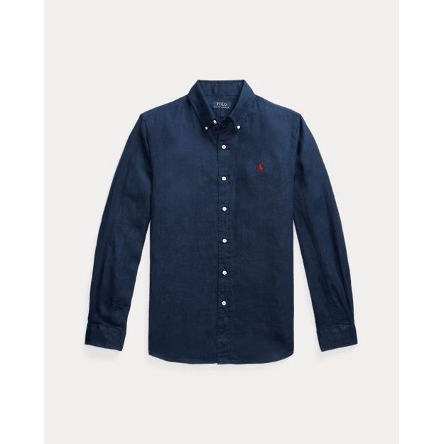 RALPH LAUREN Custom Fit Linen Shirt