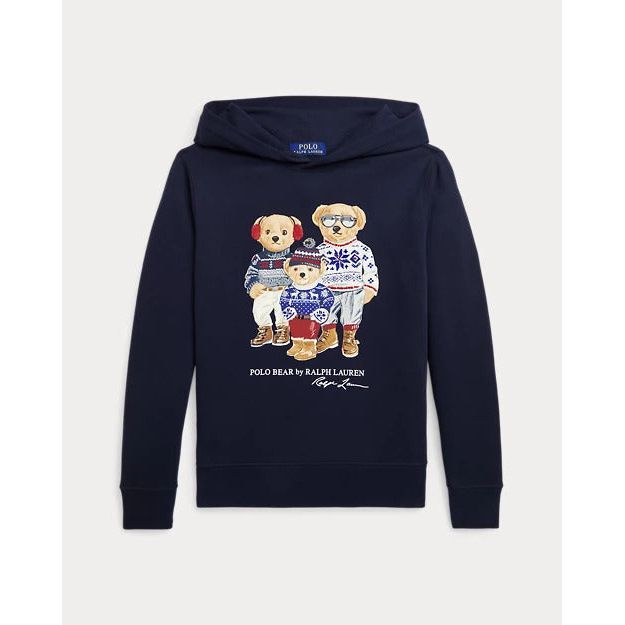 RALPH LAUREN Polo Bear Family Fleece Hoodie