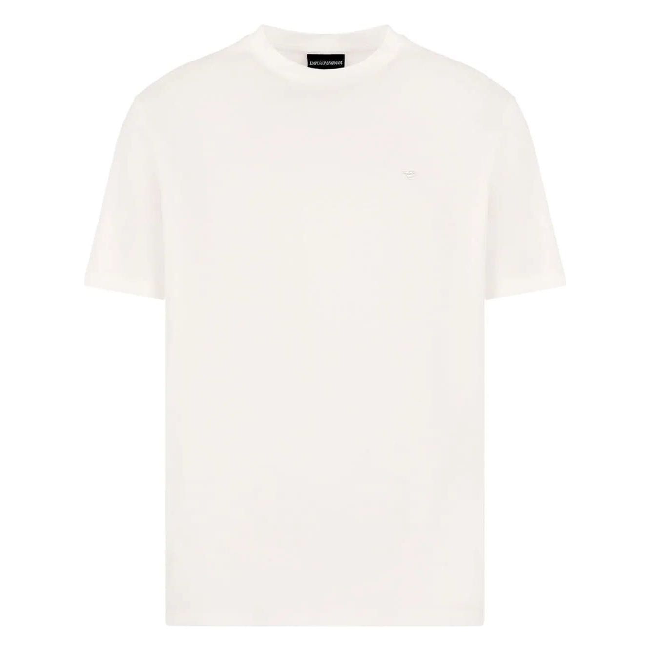 EMPORIO ARMANI logo-patch T-shirt