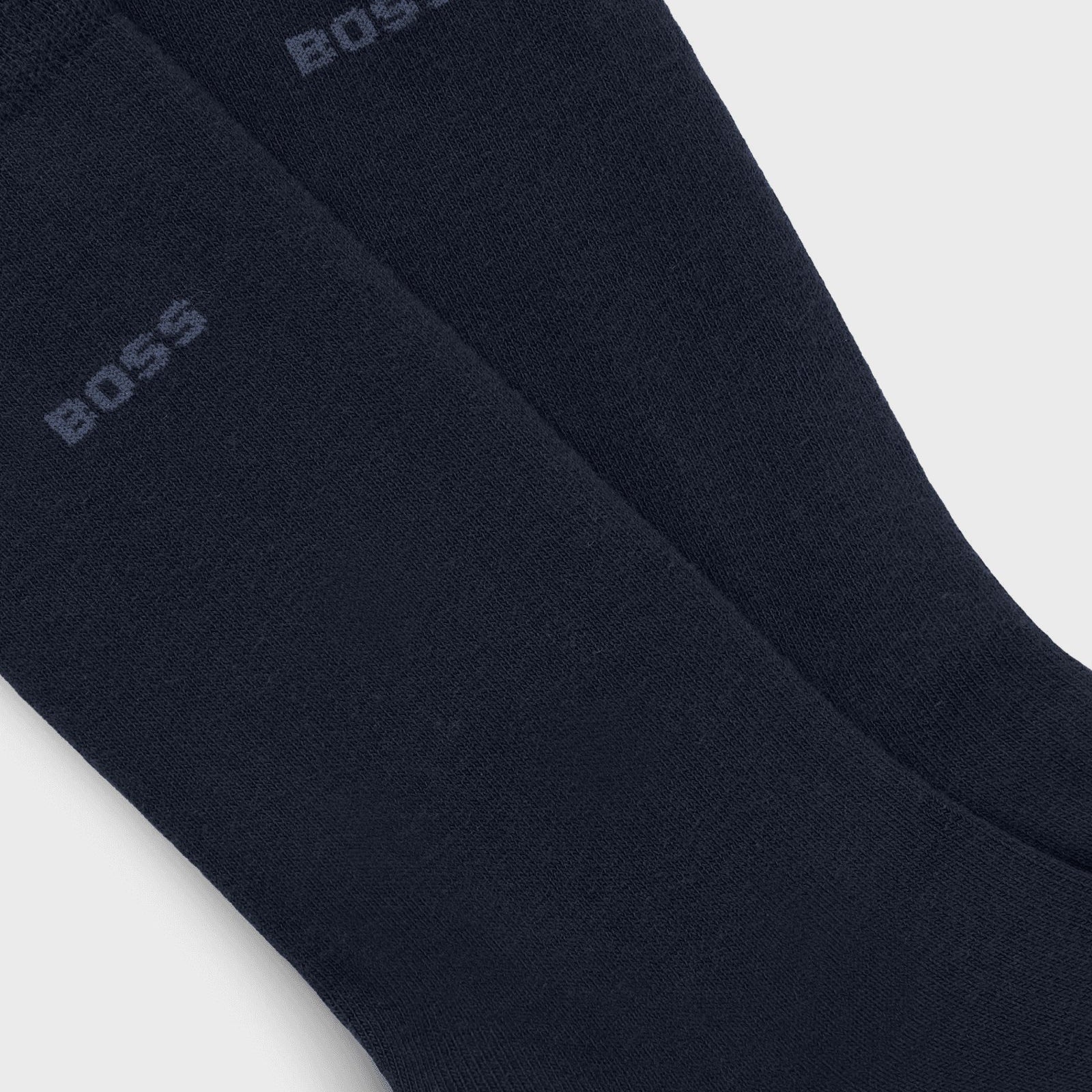 BOSS Two-pack of regular-length socks in a cotton blend