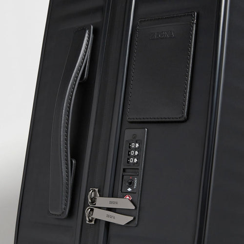 Load image into Gallery viewer, ZEGNA BLACK POLYCARBONATE TROLLEY
