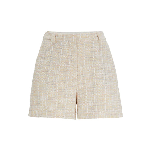 Load image into Gallery viewer, BOSS RELAXED FIT TWEED SHORTS WITH BELT LOOPS - Yooto
