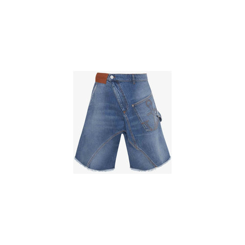 Load image into Gallery viewer, JW ANDERSON TWISTED WORKWEAR DENIM SHORTS - Yooto
