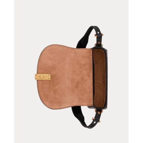 Load image into Gallery viewer, RALPH LAUREN Polo ID Calfskin Mini Saddle Bag
